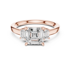 Marquise Lab-Grown Diamond Engagement Ring – Solitaire Three stone Ring Marquise Lab-Grown Diamond Engagement Ring – Solitaire Three stone Ring