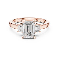 Marquise Lab-Grown Diamond Engagement Ring – Solitaire Three stone Ring Marquise Lab-Grown Diamond Engagement Ring – Solitaire Three stone Ring