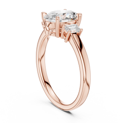 Marquise Lab-Grown Diamond Engagement Ring – Solitaire Three stone Ring Marquise Lab-Grown Diamond Engagement Ring – Solitaire Three stone Ring