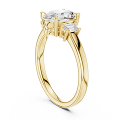 Marquise Lab-Grown Diamond Engagement Ring – Solitaire Three stone Ring Marquise Lab-Grown Diamond Engagement Ring – Solitaire Three stone Ring