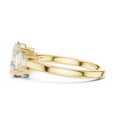 Marquise Lab-Grown Diamond Engagement Ring – Solitaire Three stone Ring Marquise Lab-Grown Diamond Engagement Ring – Solitaire Three stone Ring