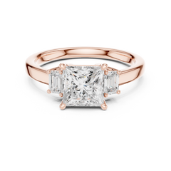 Marquise Lab-Grown Diamond Engagement Ring – Solitaire Three stone Ring Marquise Lab-Grown Diamond Engagement Ring – Solitaire Three stone Ring