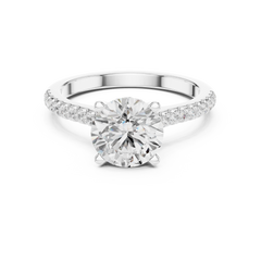 Classic Pave Hidden Halo Classic Pave Hidden Halo