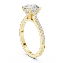 Classic Pave Hidden Halo Classic Pave Hidden Halo