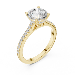 Classic Pave Hidden Halo Classic Pave Hidden Halo