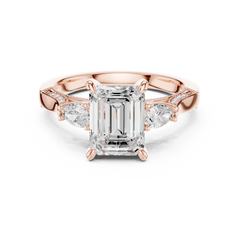Fancy Beaded Band Engagement Ring Fancy Beaded Band Engagement Ring