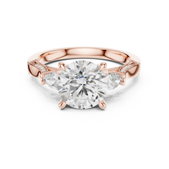 Fancy Beaded Band Engagement Ring Fancy Beaded Band Engagement Ring