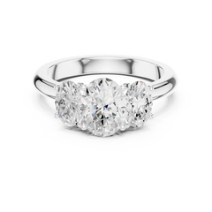 3 Stone Oval Ring 3 Stone Oval Ring