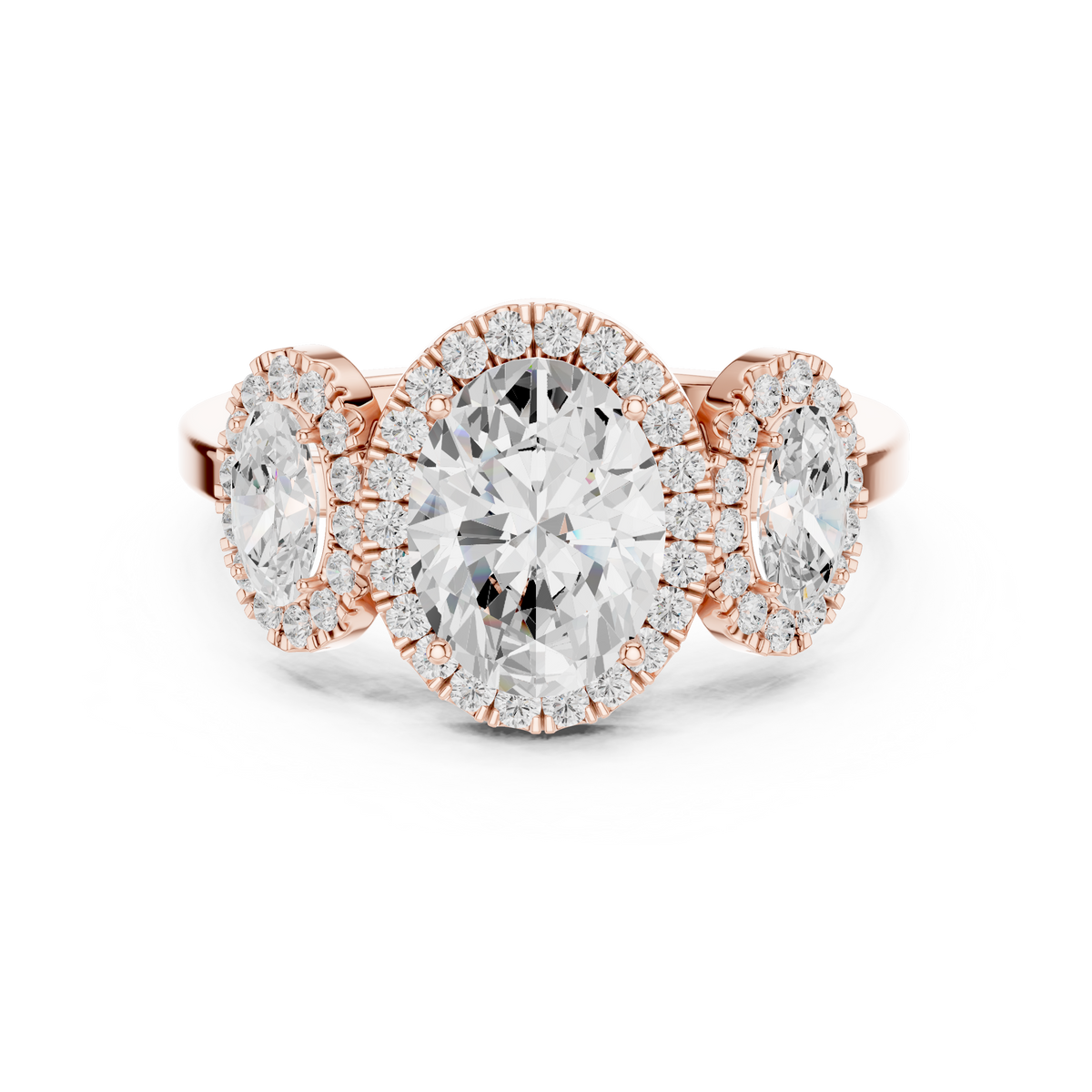 Lustre Embrace Lab-Diamond Ring