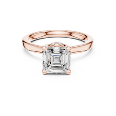 Raised Setting Hidden Halo Ring Raised Setting Hidden Halo Ring