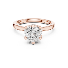 Raised Setting Hidden Halo Ring Raised Setting Hidden Halo Ring