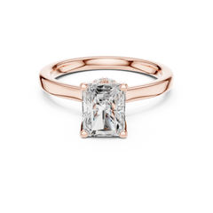 Raised Setting Hidden Halo Ring Raised Setting Hidden Halo Ring