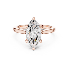 Solitaire Side Pave band - All Shape Solitaire Side Pave band - All Shape