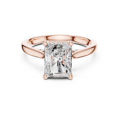 Solitaire Side Pave band - All Shape Solitaire Side Pave band - All Shape