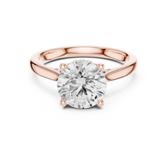 Solitaire Side Pave band - All Shape Solitaire Side Pave band - All Shape