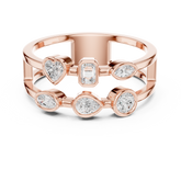 Parallel Glow Cocktail Ring