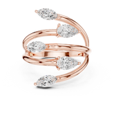 Crossover Claw Minimal Ring