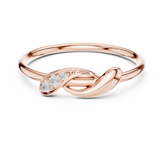 Petite Minimalist Lab Diamond Ring