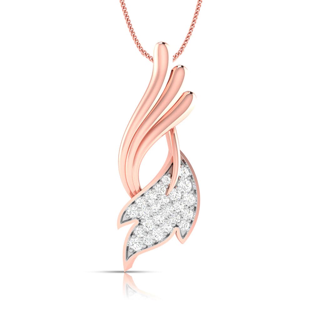 Crescent Teardrop Pendant
