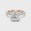 Double halo Pave Lab Grown Diamond Ring Double halo Pave Lab Grown Diamond Ring