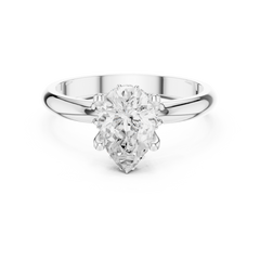 Tear Drop Grace Ring Pear Lab Grown Diamond Ring