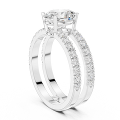 Eternal Radiance Oval Ring