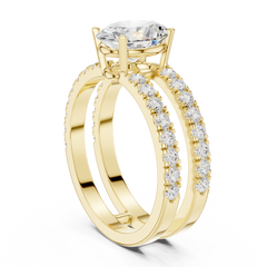 Eternal Radiance Oval Ring
