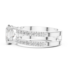 Eternal Radiance Oval Ring