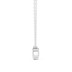 Minimal Bezet Set Solitaire Necklace