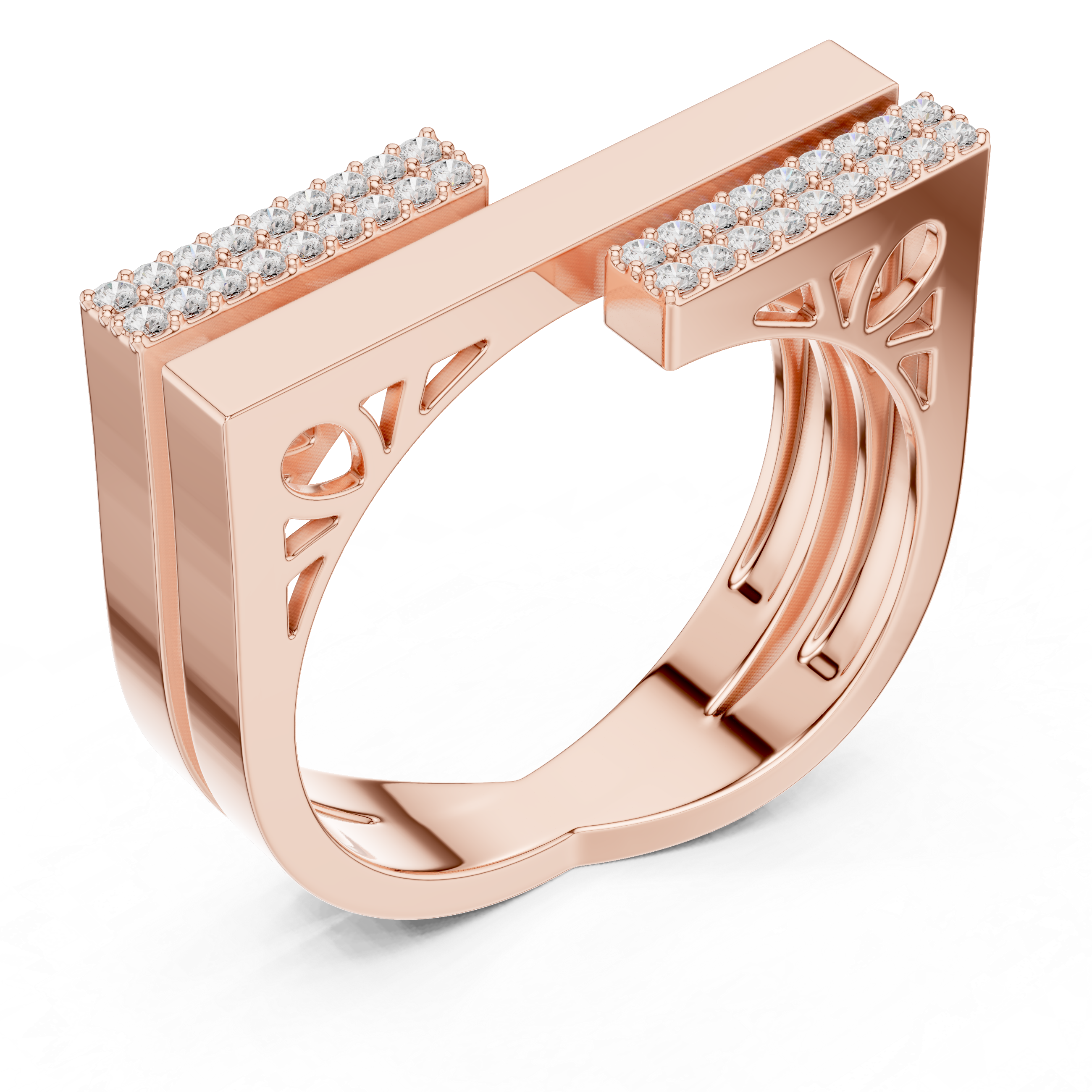 Modern Bar Pave Band