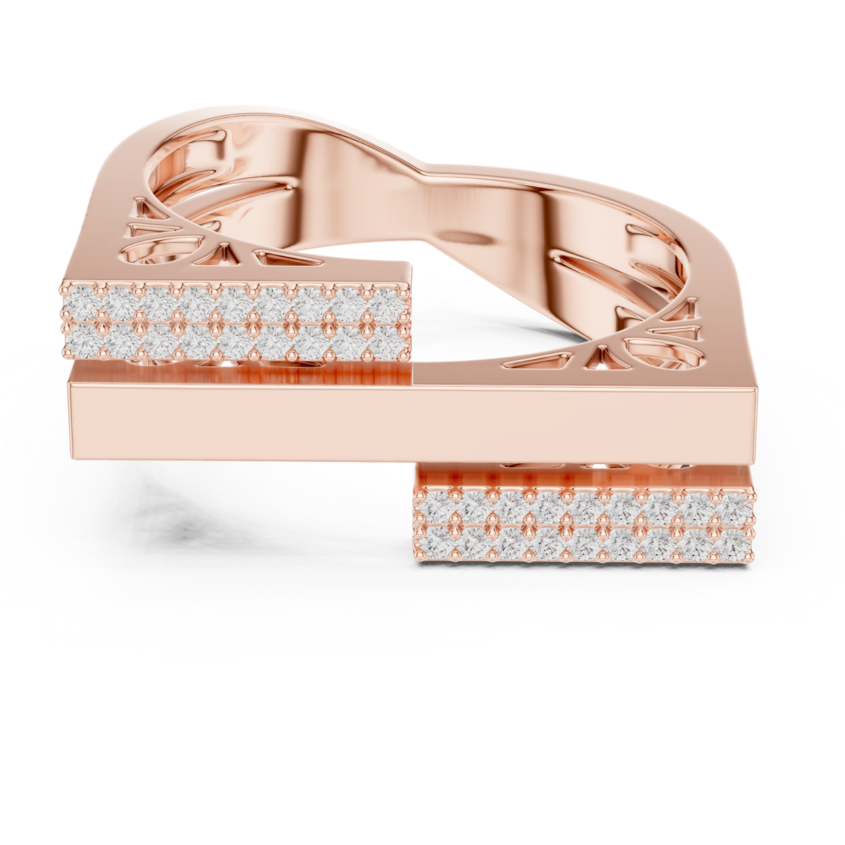 Modern Bar Pave Band