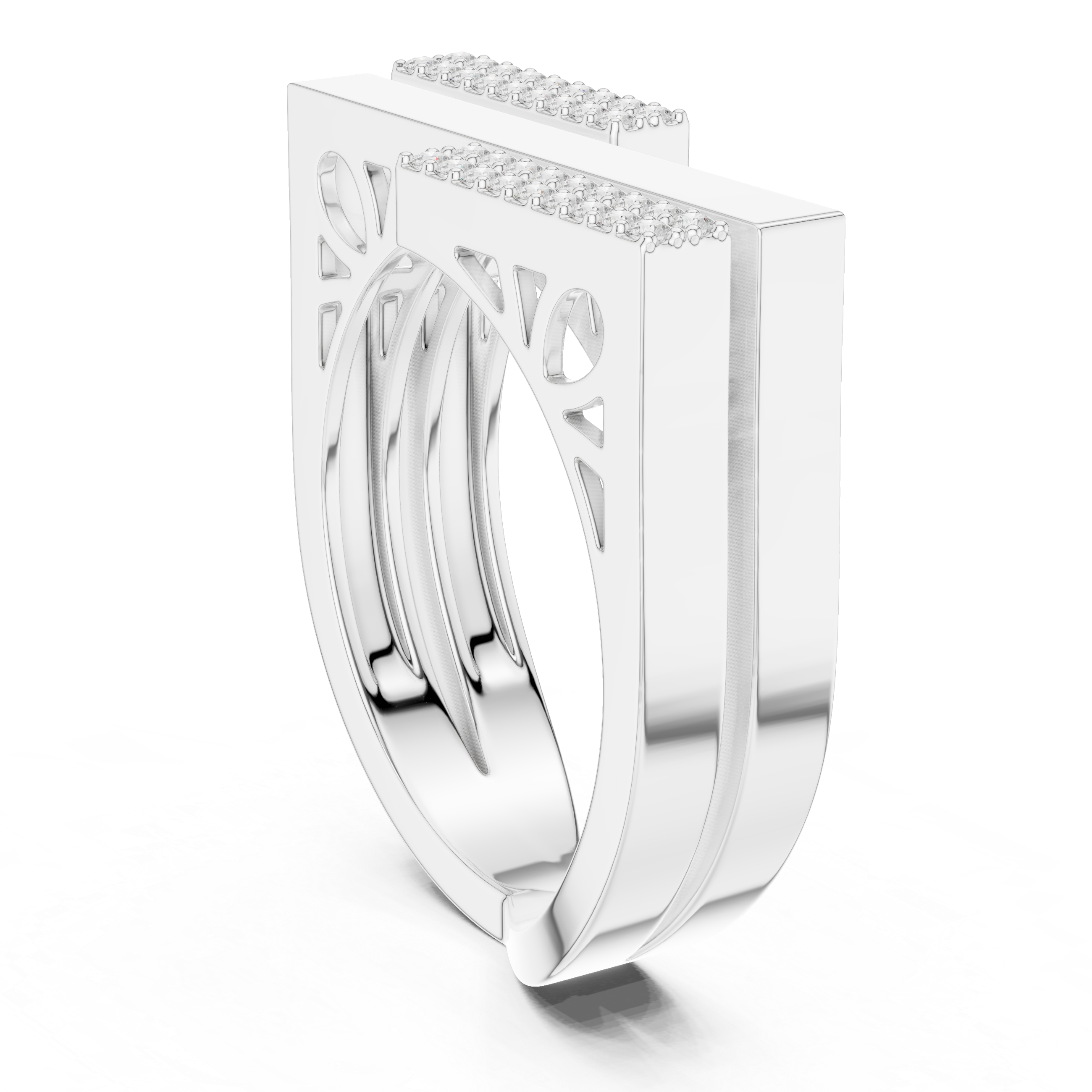 Modern Bar Pave Band
