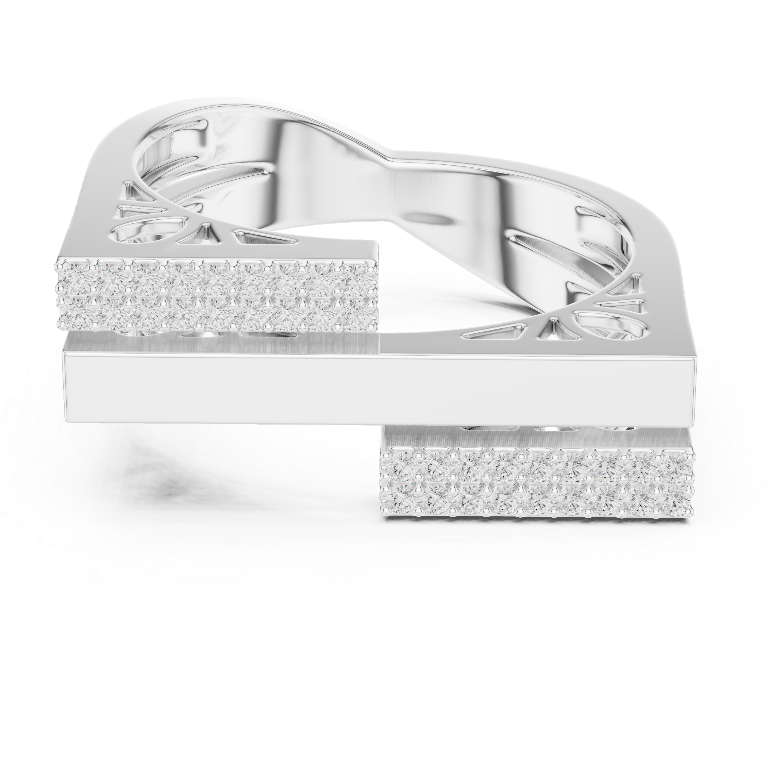 Modern Bar Pave Band