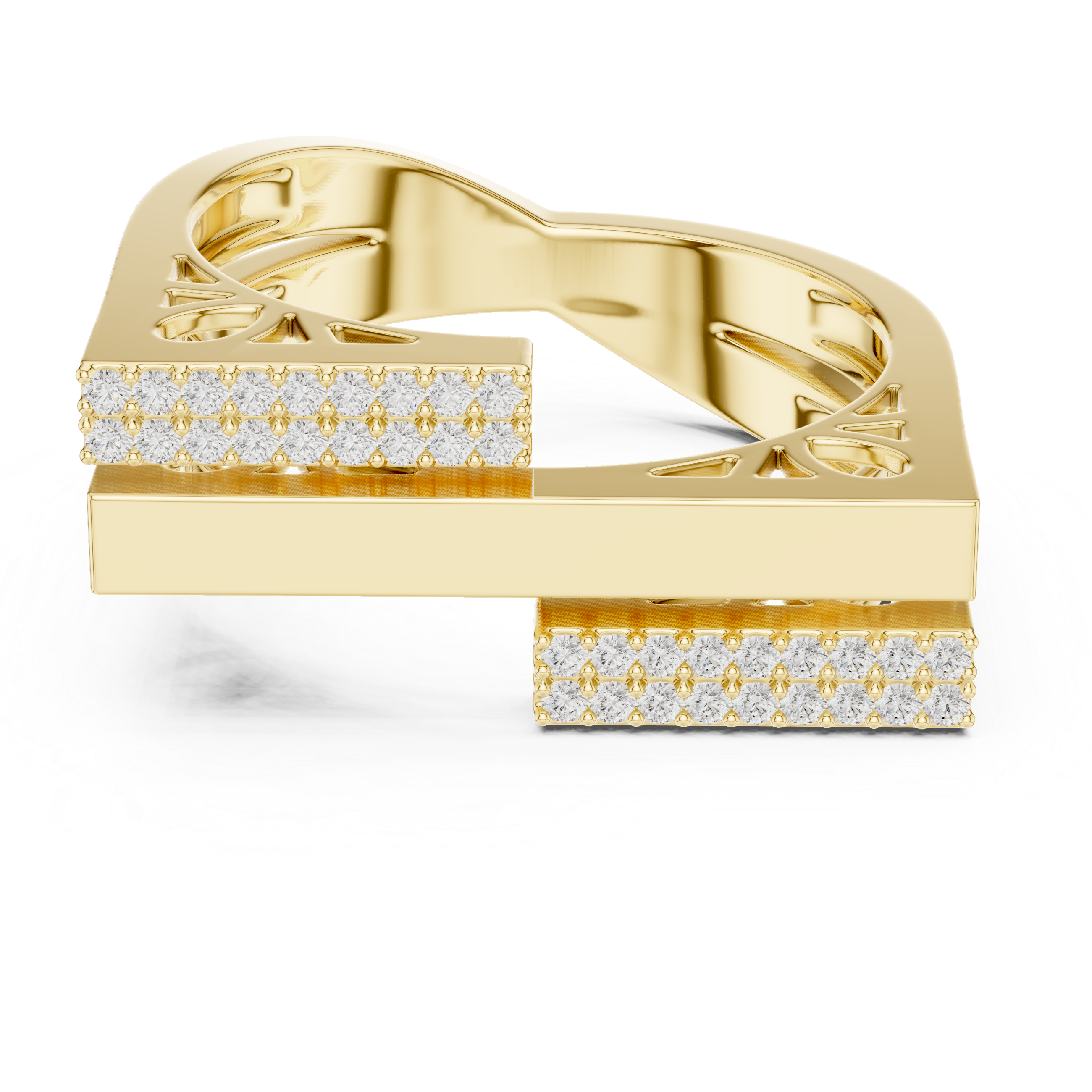 Modern Bar Pave Band