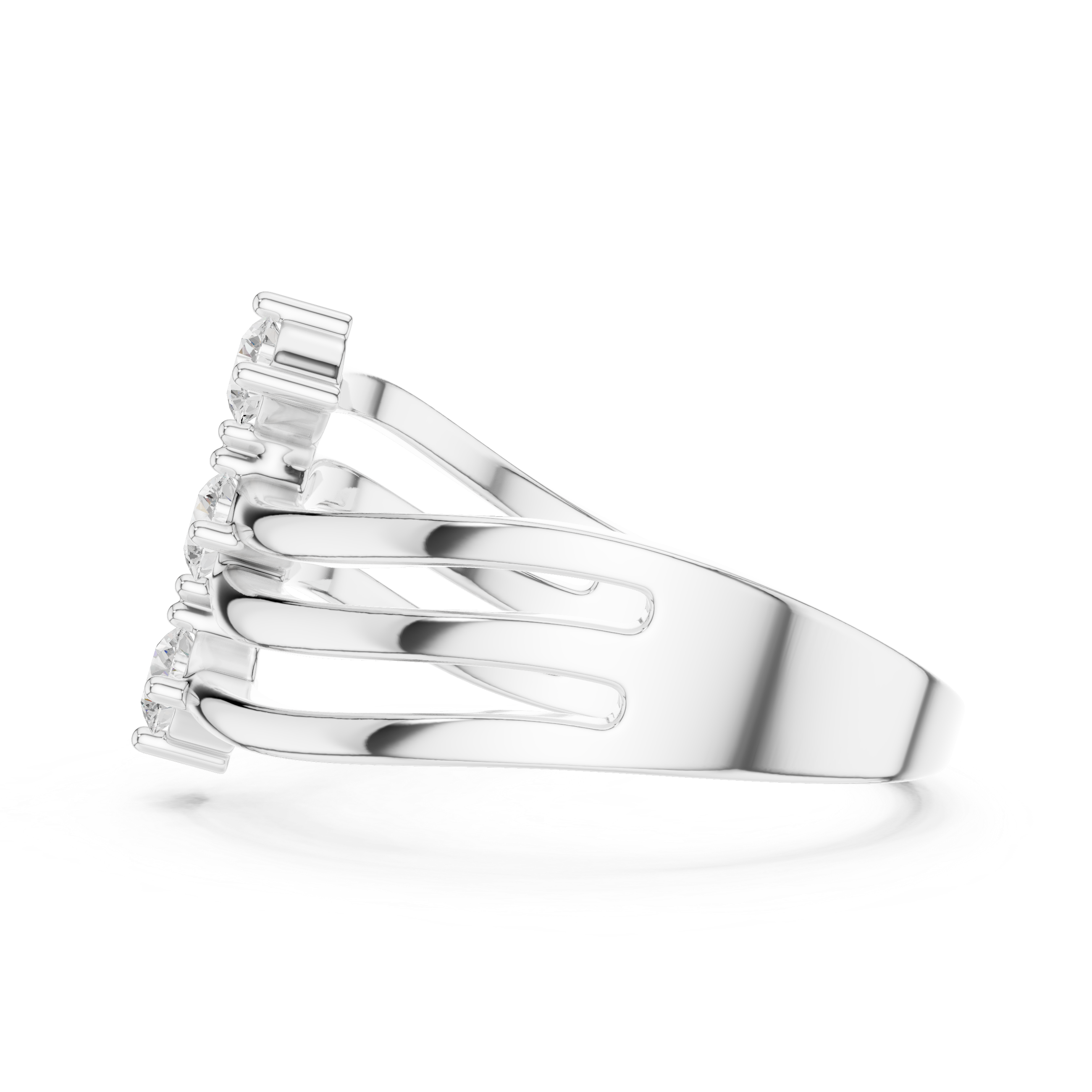 Trinity Wave Ring