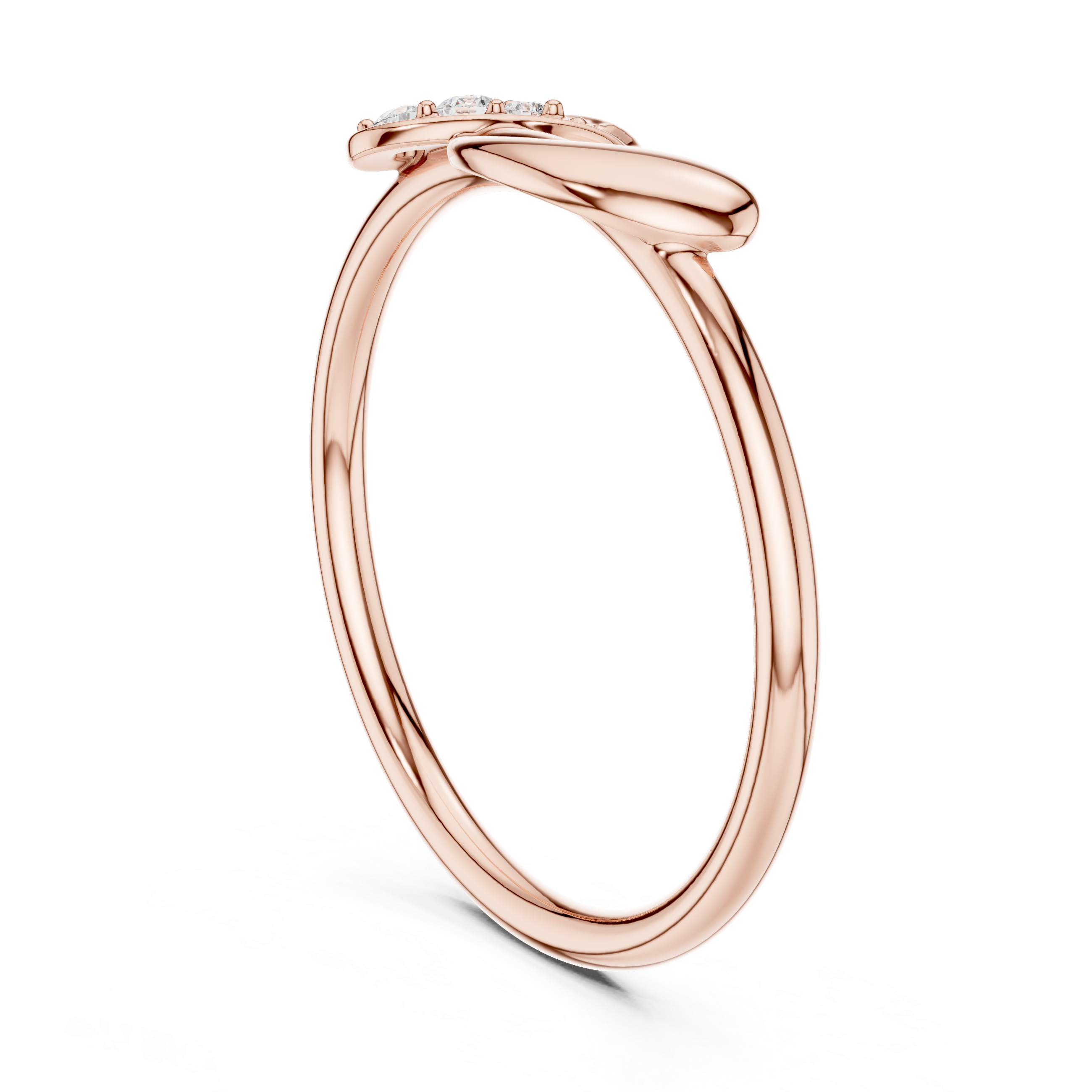 Petite Minimalist Lab Diamond Ring