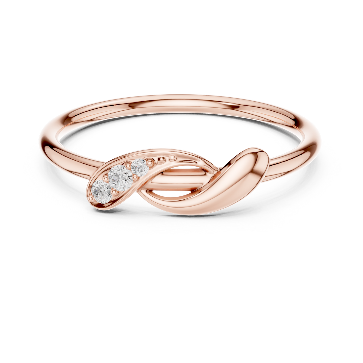 Petite Minimalist Lab Diamond Ring