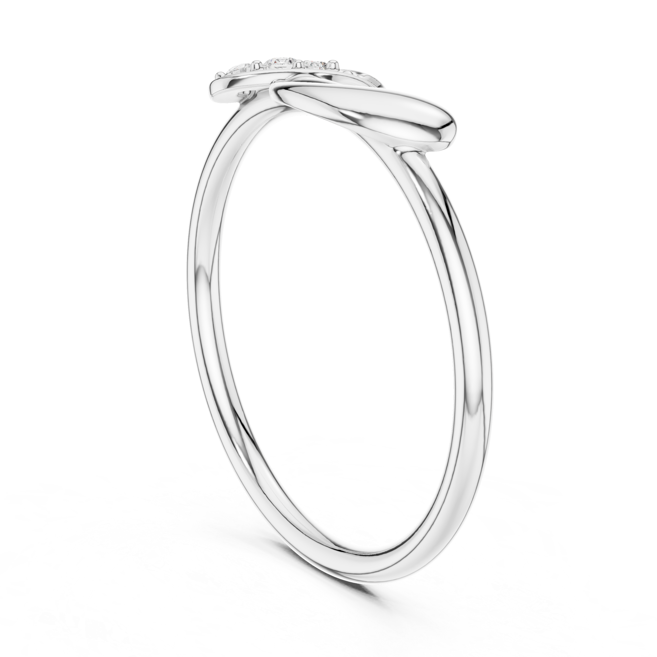 Petite Minimalist Lab Diamond Ring