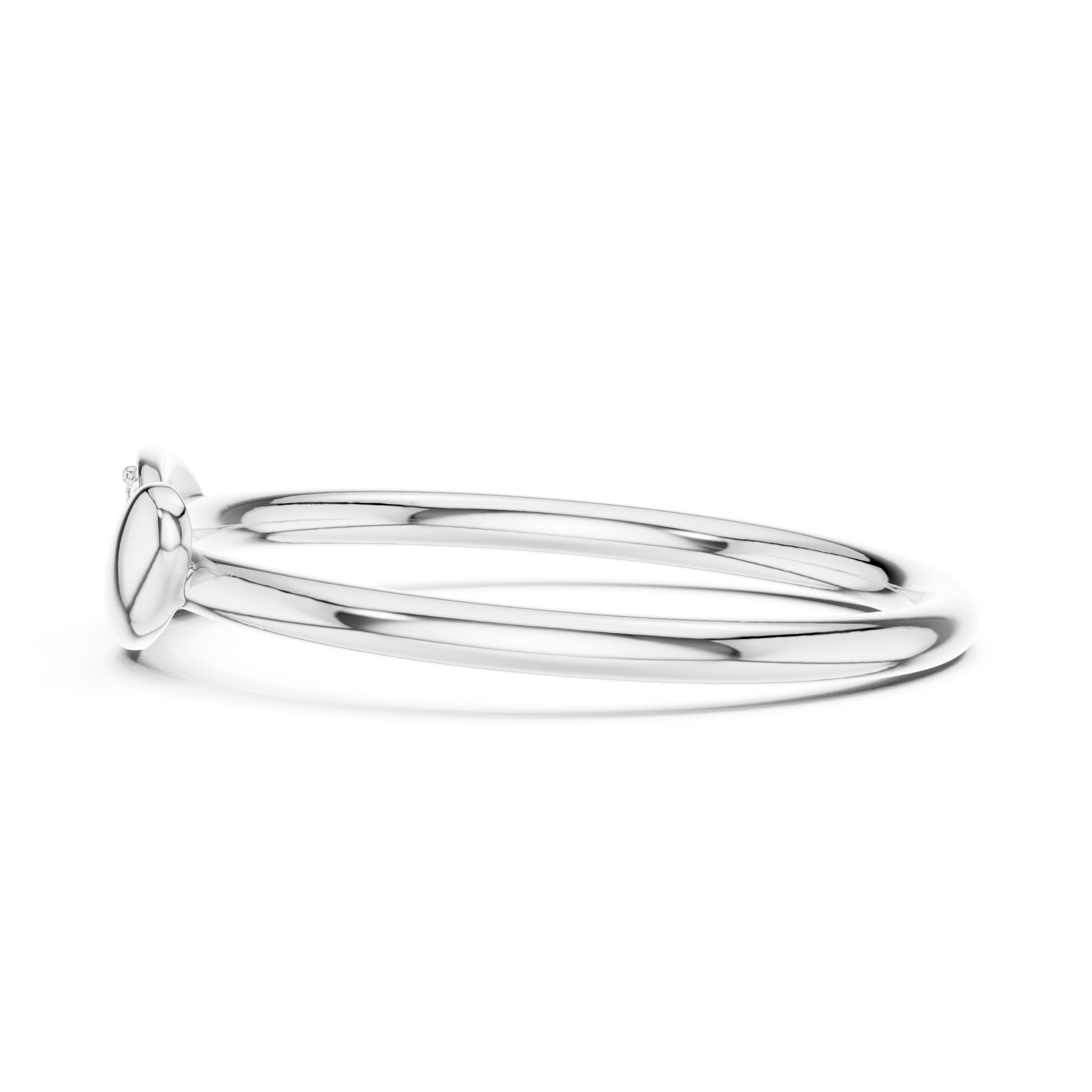 Petite Minimalist Lab Diamond Ring