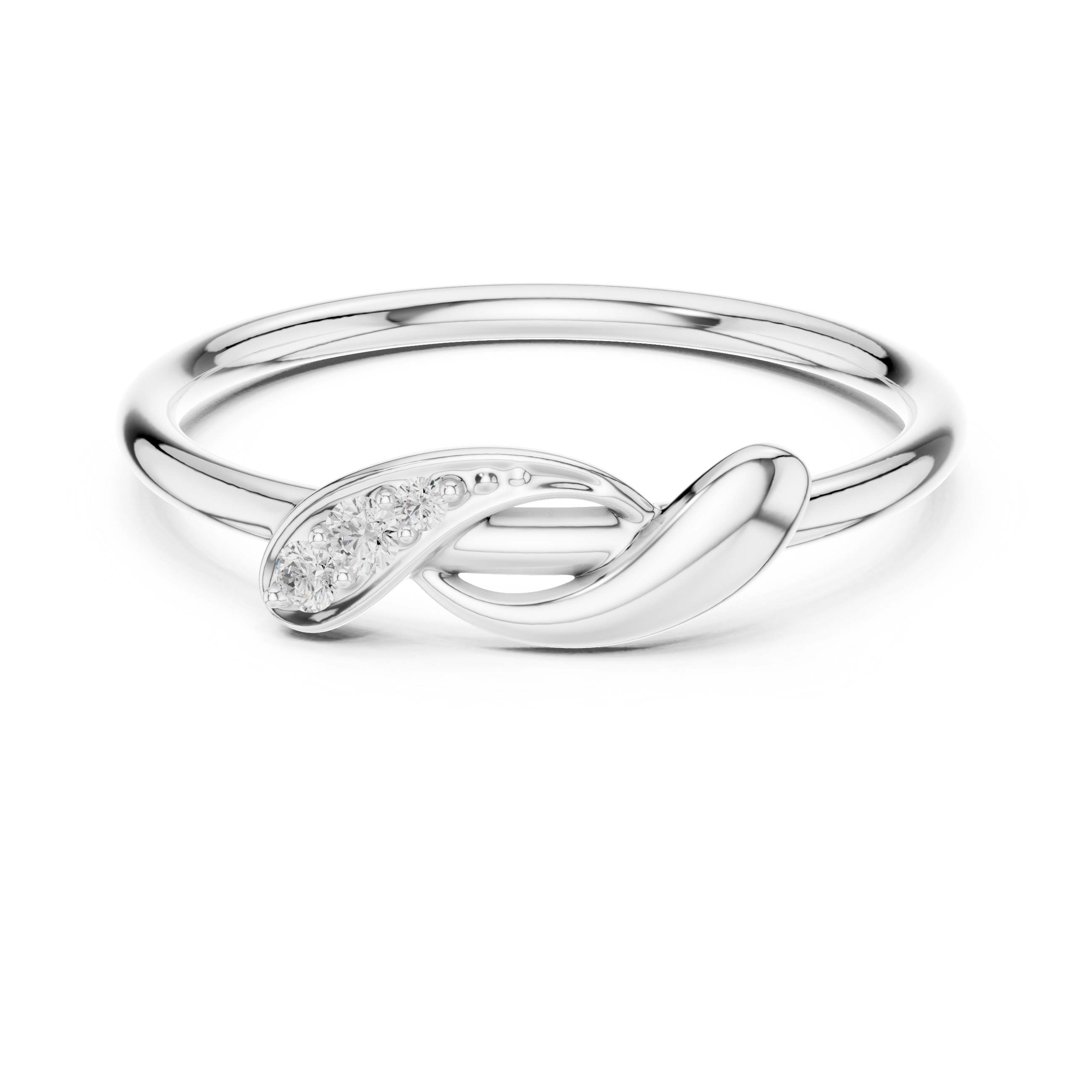 Petite Minimalist Lab Diamond Ring