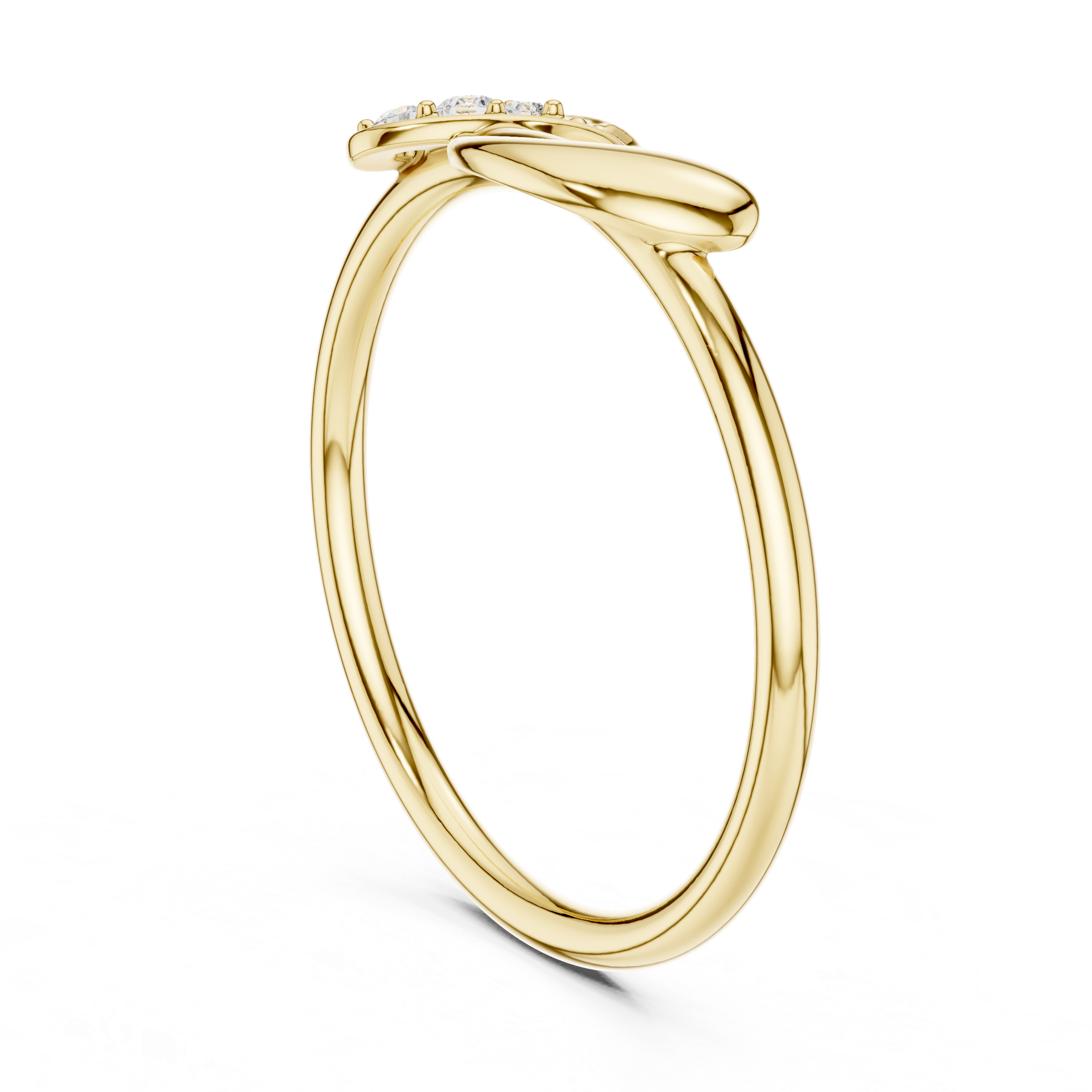 Petite Minimalist Lab Diamond Ring