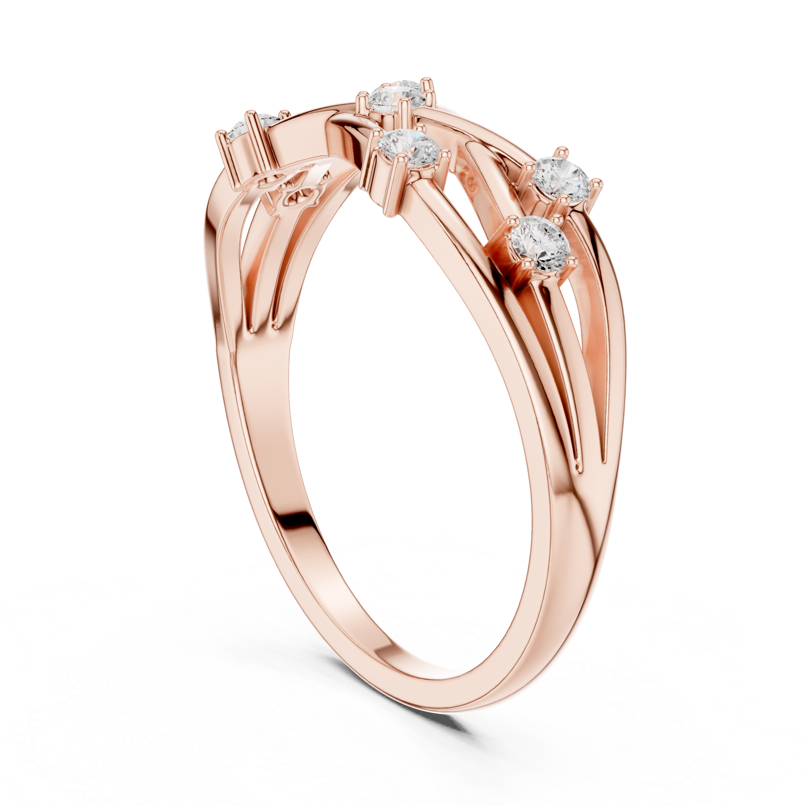 Honeycomb Branch  Ring