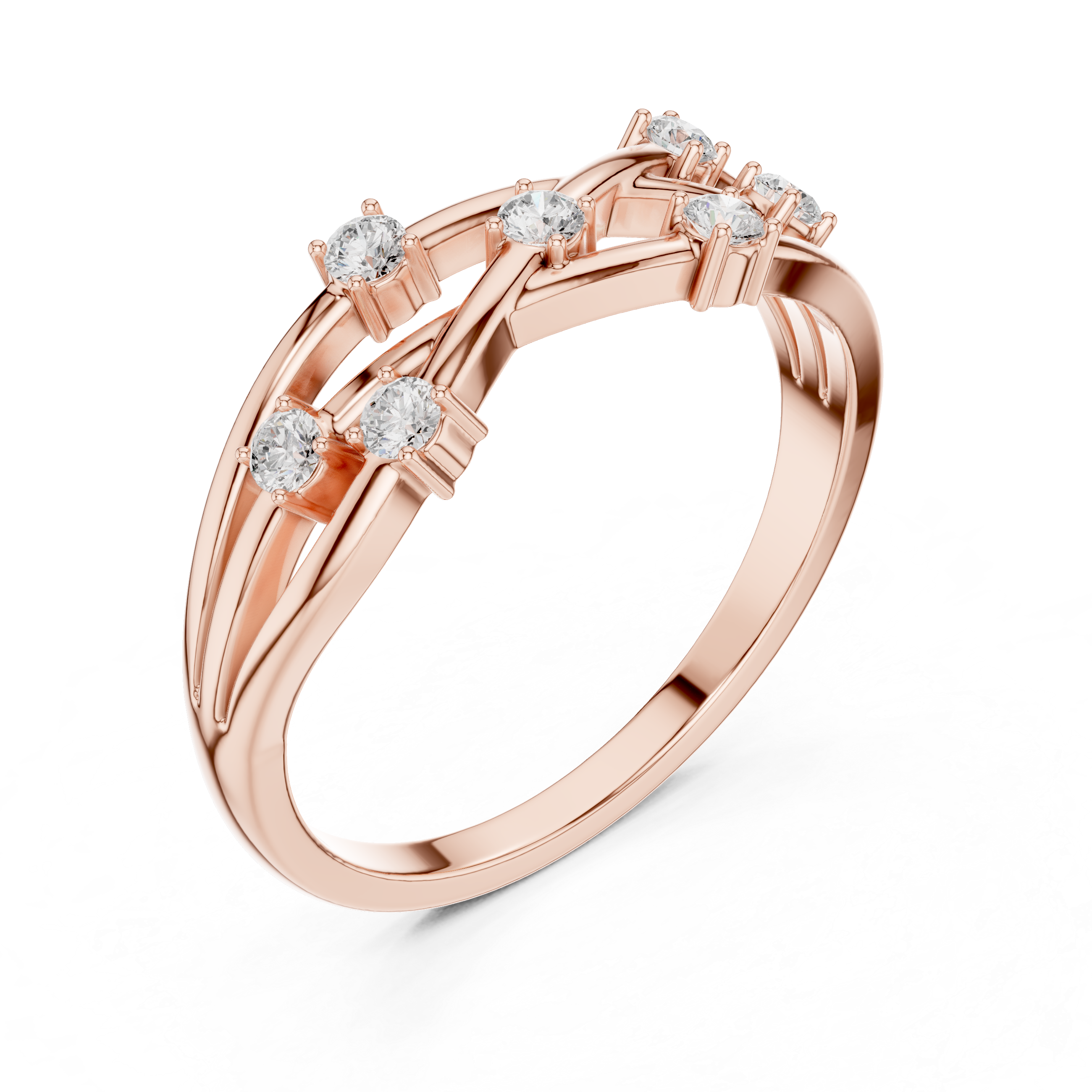 Honeycomb Branch  Ring
