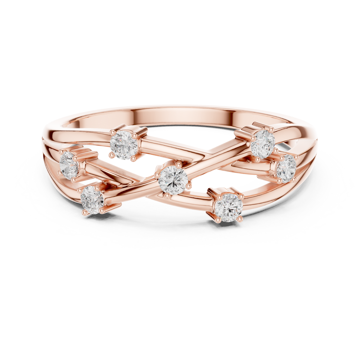Honeycomb Branch  Ring