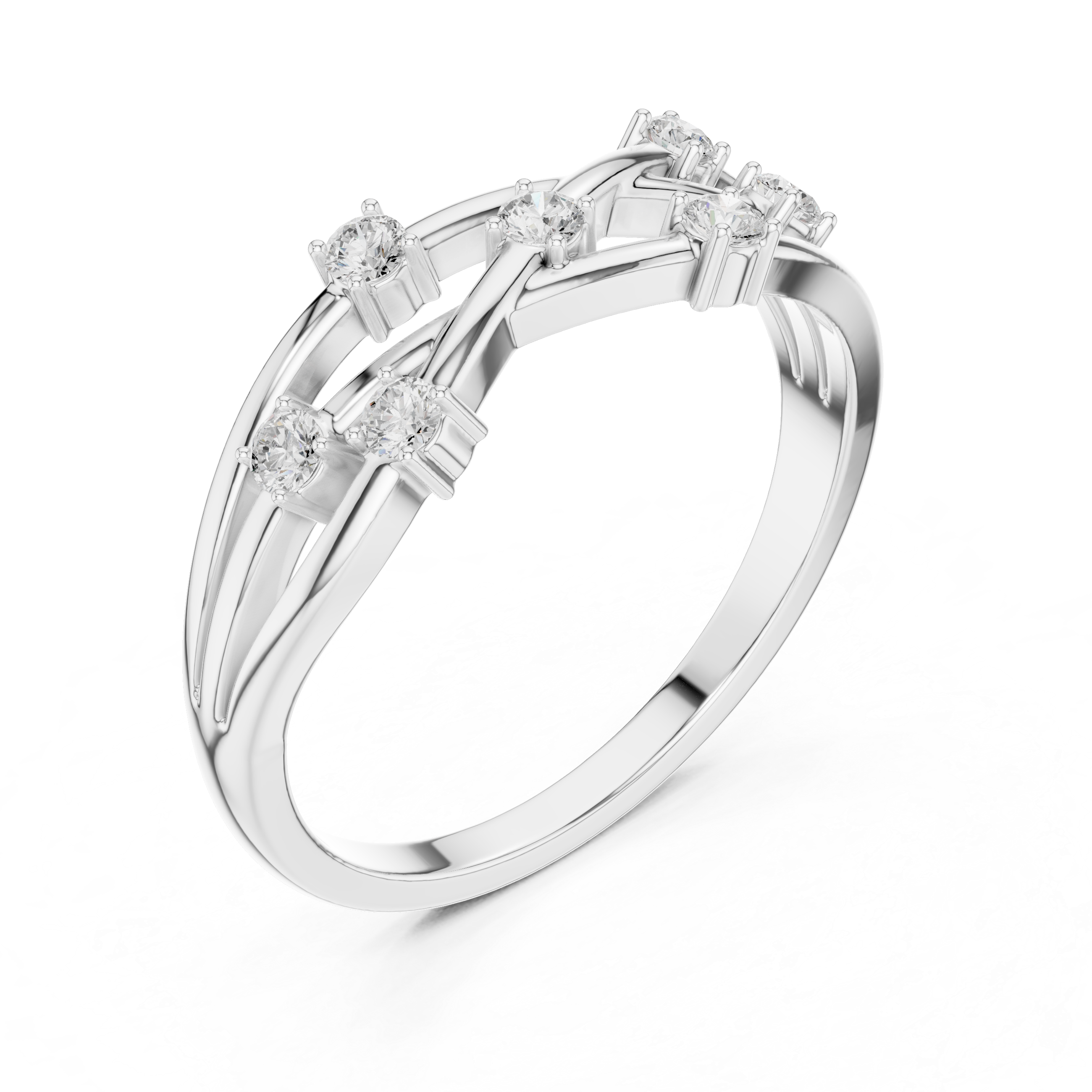 Honeycomb Branch  Ring