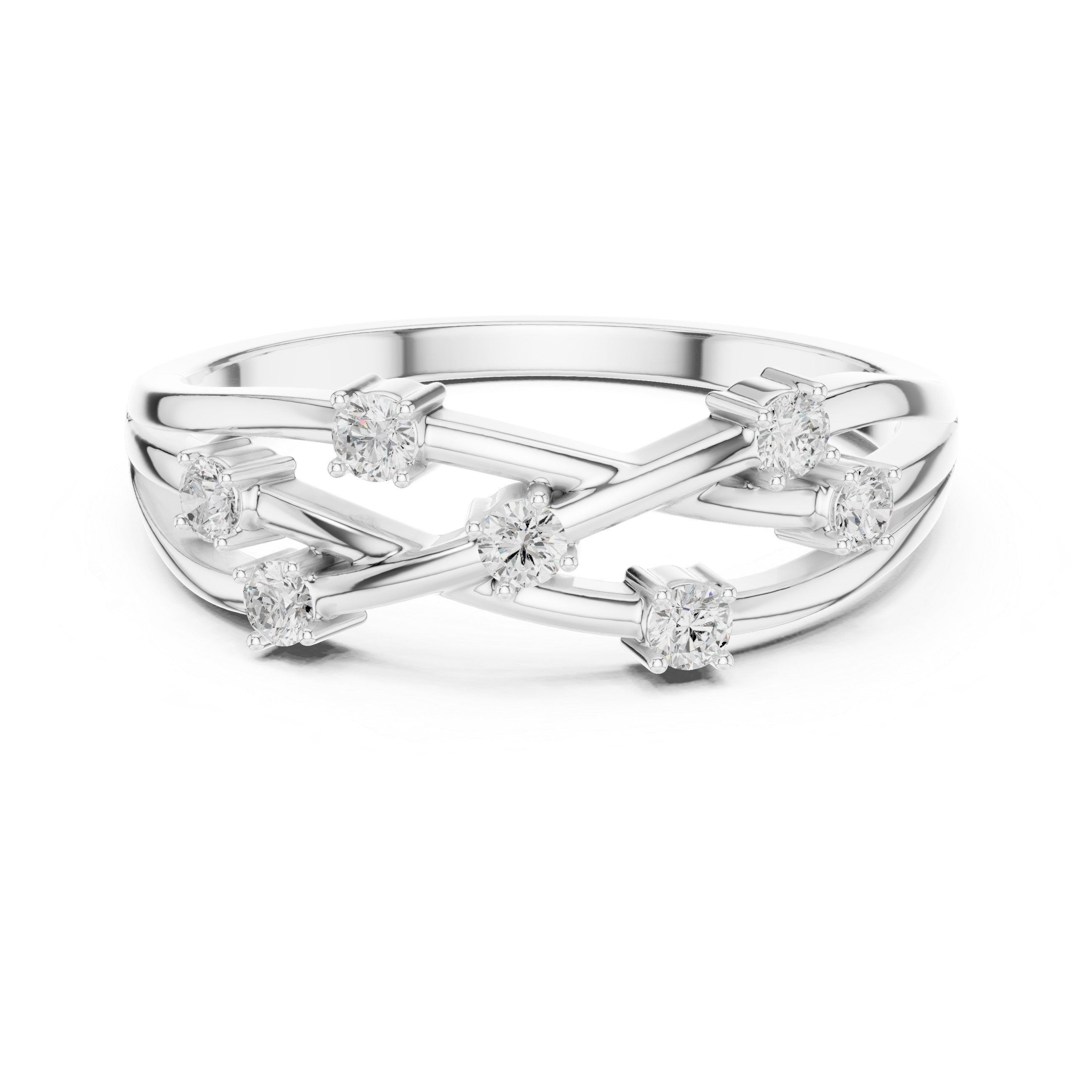 Honeycomb Branch  Ring
