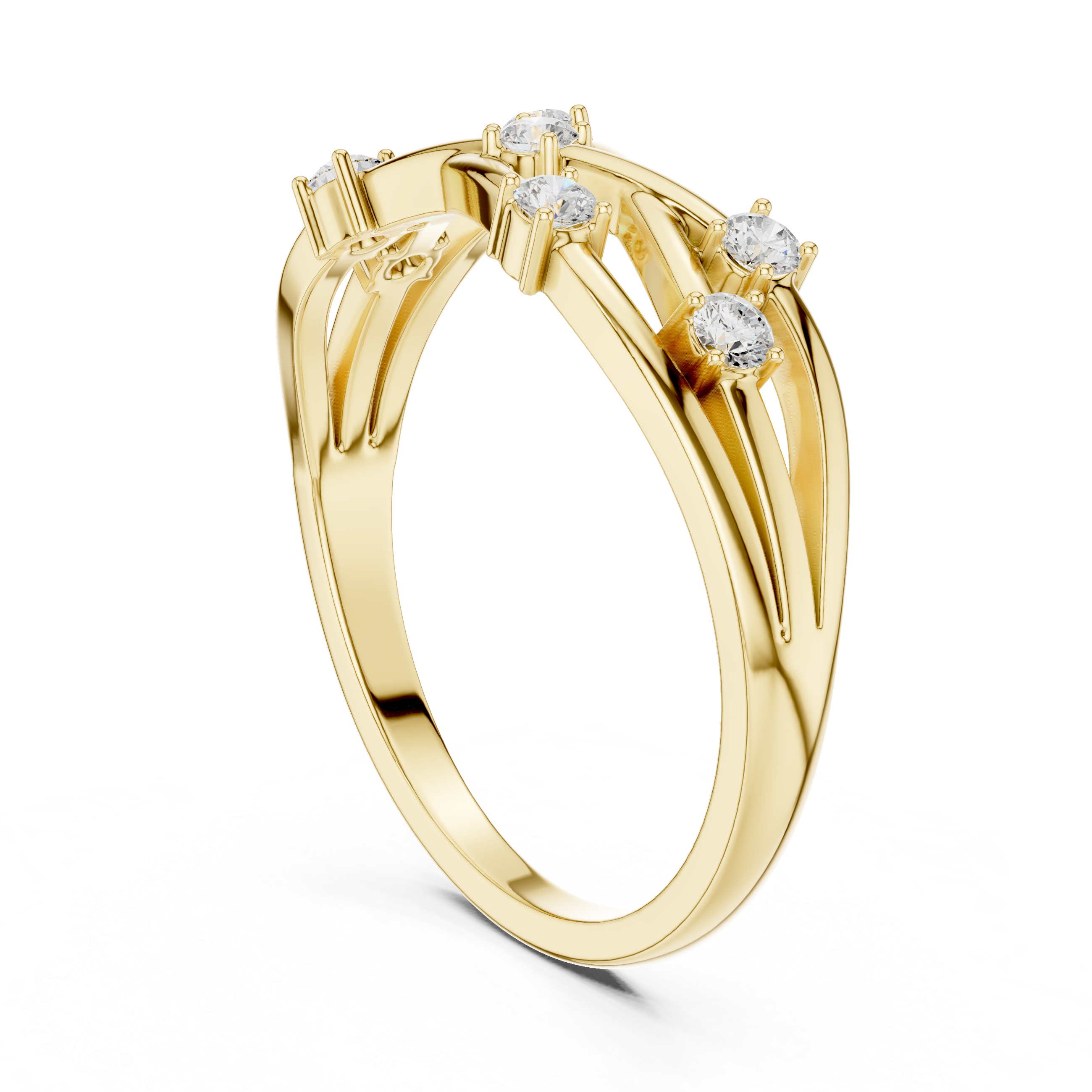 Honeycomb Branch  Ring