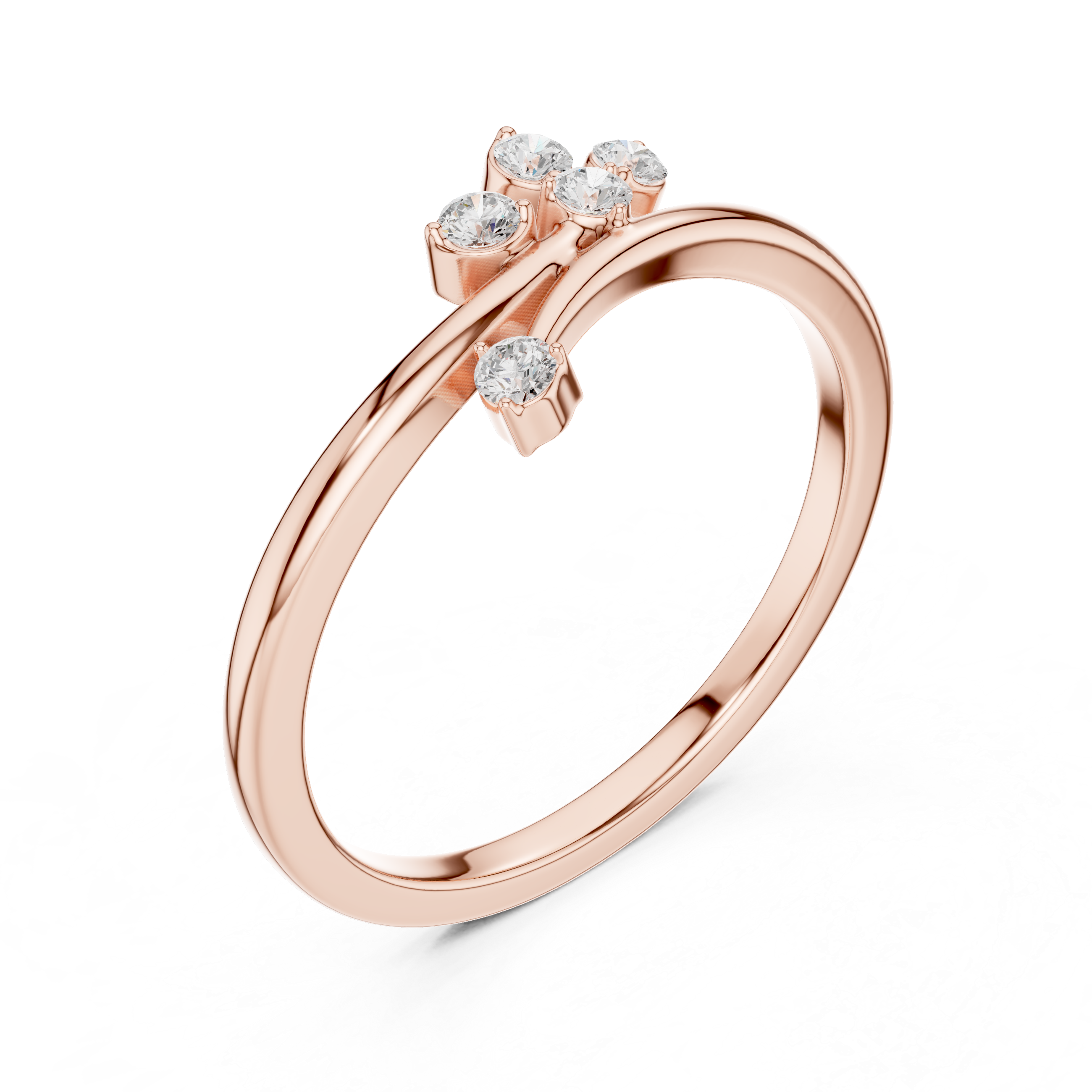 Nature Inspired Vine Branch Ring