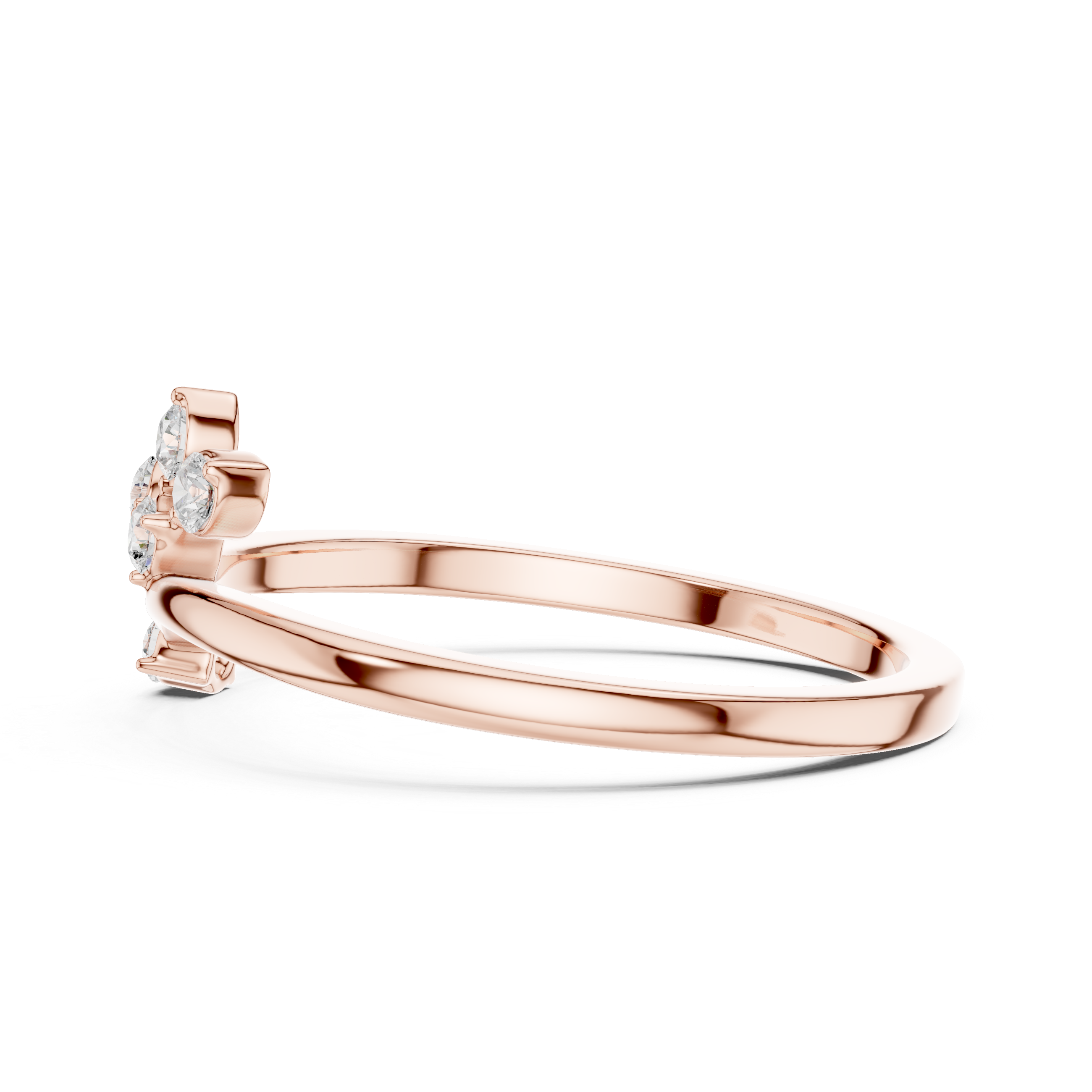 Nature Inspired Vine Branch Ring