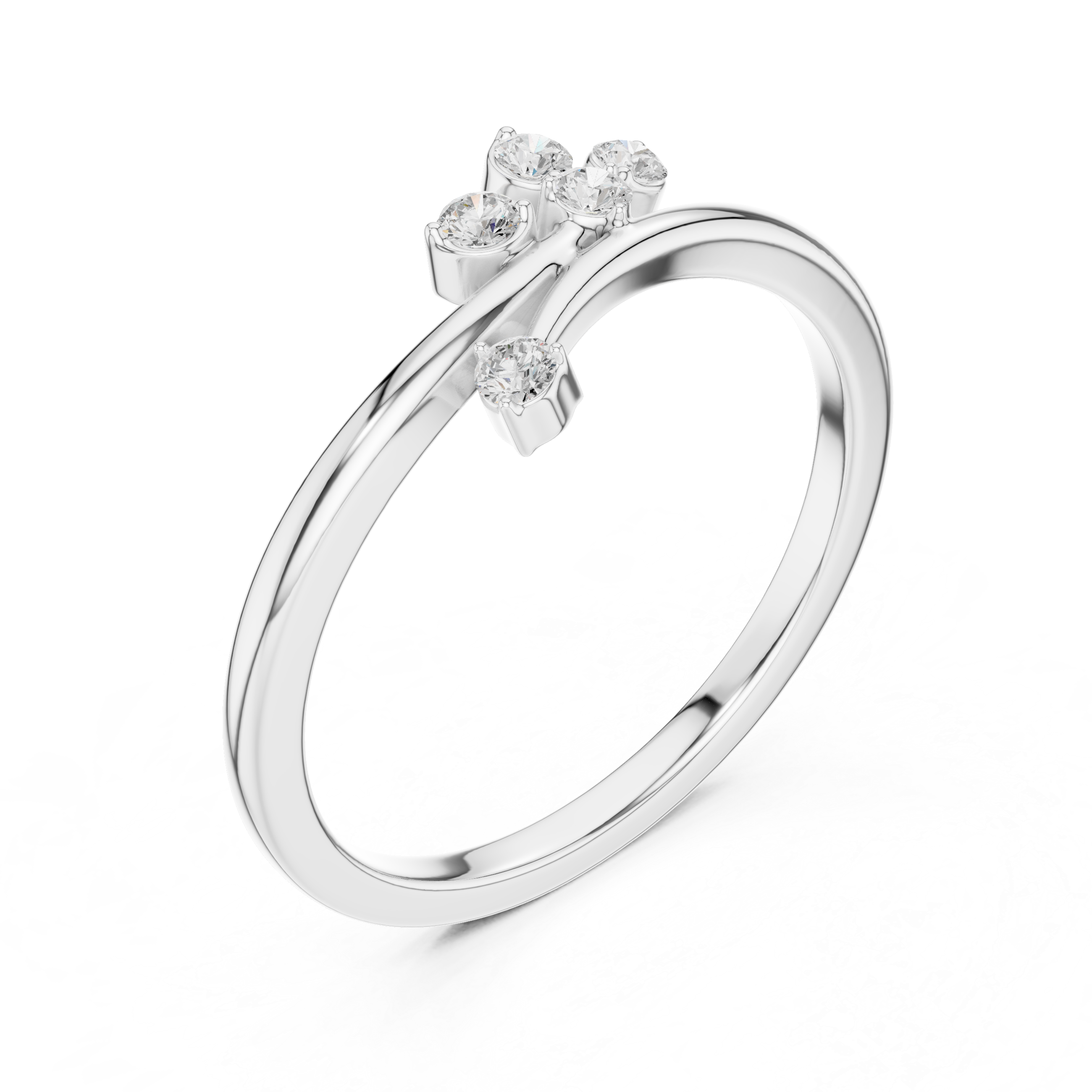 Nature Inspired Vine Branch Ring